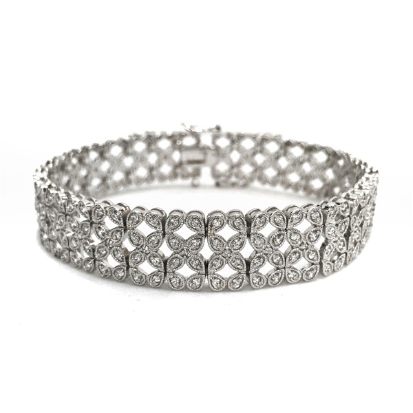 Pulsera Eternity Plata