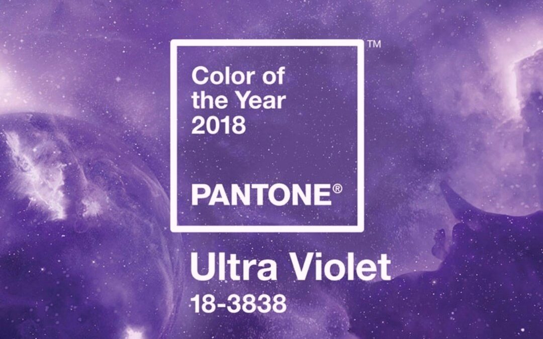 También en joyería Ultra Violet es el color de 2018