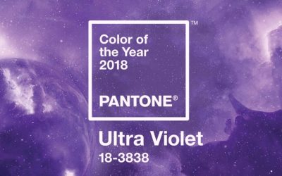 También en joyería Ultra Violet es el color de 2018