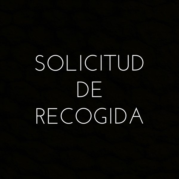 Solicitud de recogida