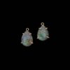 Charms Mistura de plata dorada y labradoritas
