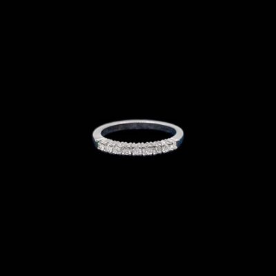 Anillo Forever de oro blanco y diamantes Lighty 0.43