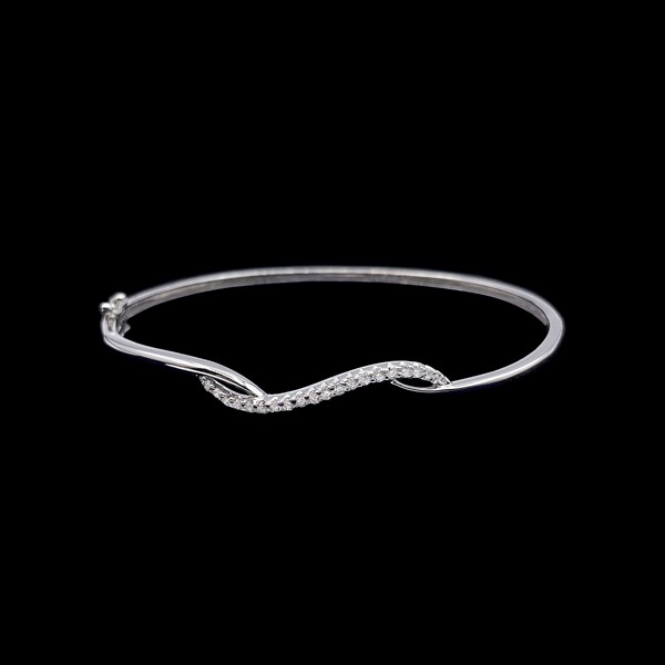 Pulsera Forever de oro blanco y diamantes Divinity