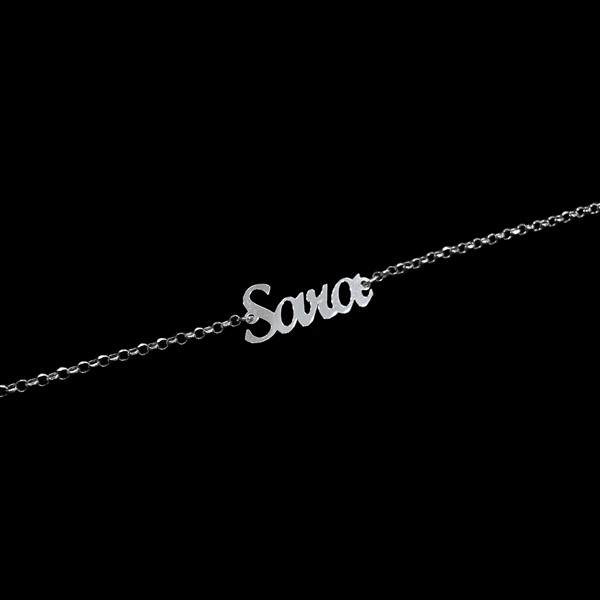 Pulsera Soul de plata Nombre