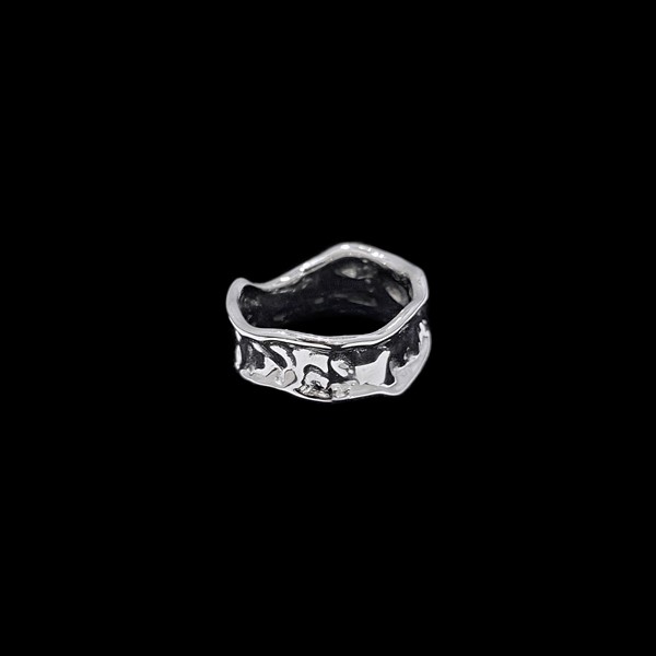 Anillo Liquid de plata Vatten