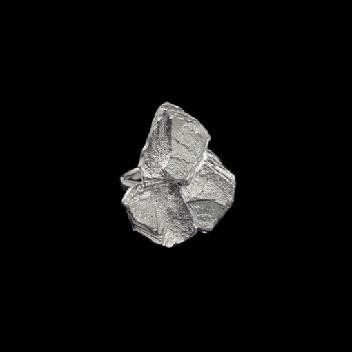 Anillo Meteora de plata Nereida