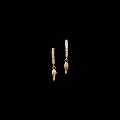 Pendientes de oro