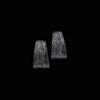 Pendientes Meteora de plata negra Hidra