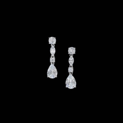 Pendientes Eternity de plata Vita