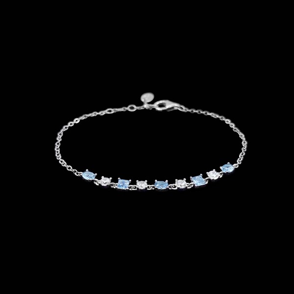 Pulsera Eternity de plata Fiume