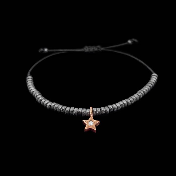 Pulsera Meteora de plata Estrella