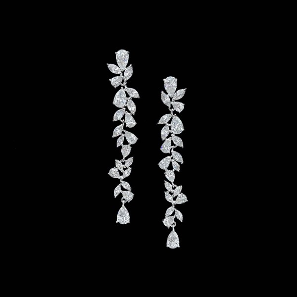 Pendientes Eternity de plata Vivaio