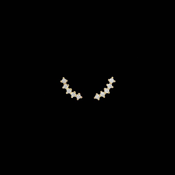 Pulsera Marai de plata dorada Trepador Umba