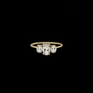 Anillo Petite de oro Sirocco
