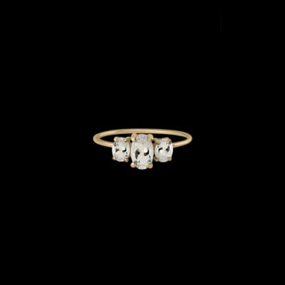 Anillo Petite de oro Sirocco