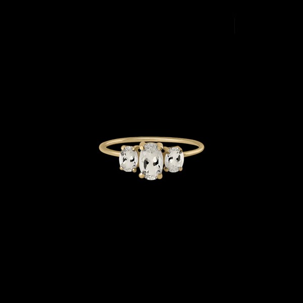 Anillo Petite de oro Sirocco
