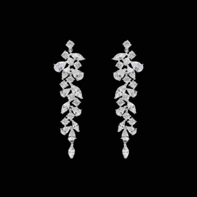 Pendientes Eternity de plata Essenza