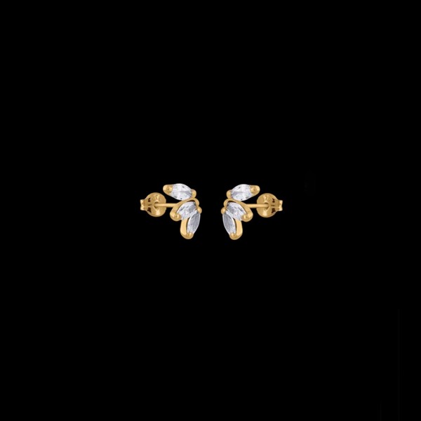 Pendientes Petite de oro Lombarde