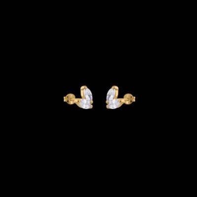 Pendientes Petite de oro Vaudaire