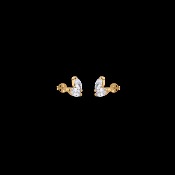 Pendientes Petite de oro Vaudaire