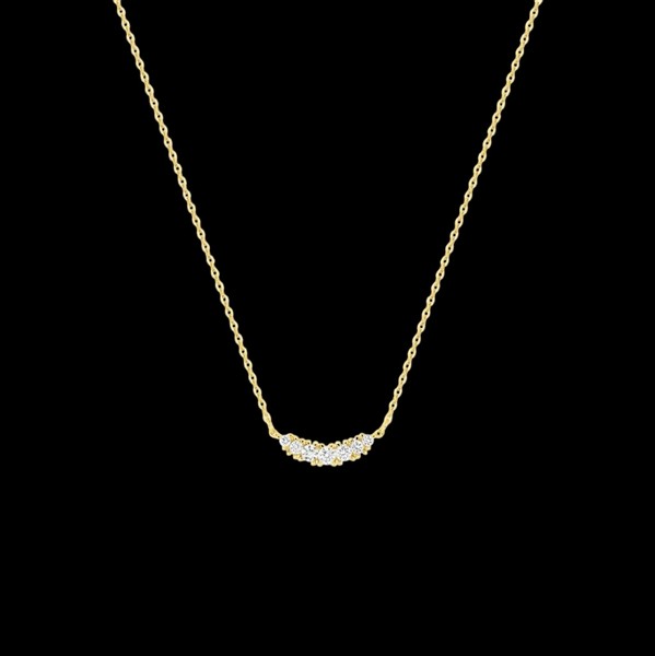 Colgante Petite de oro y diamantes Marin