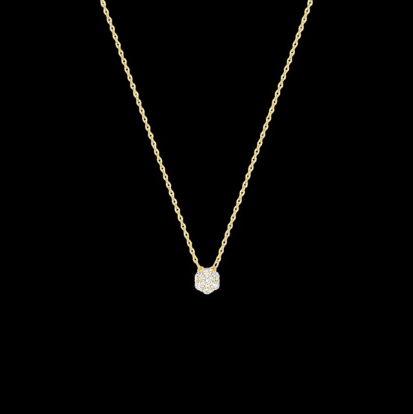 Colgante Petite de oro y diamantes Nordet