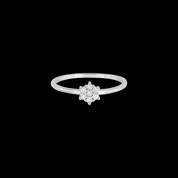 Anillo Forever de oro blanco y diamantes Priory