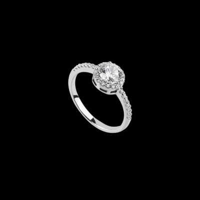 Anillo Eternity de plata Anima