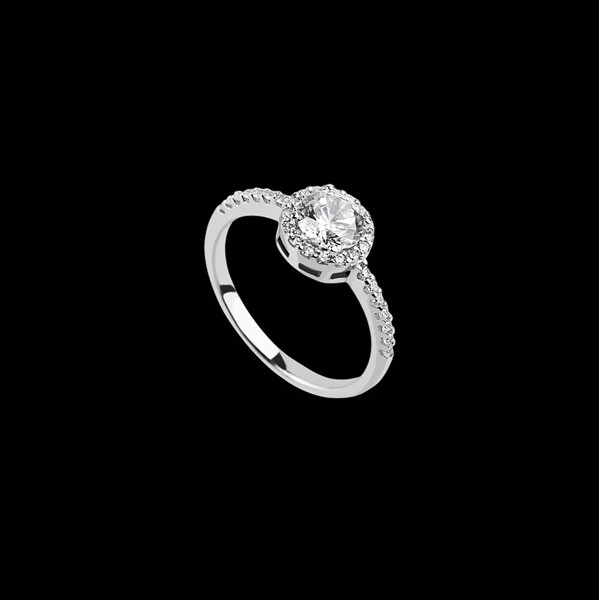 Anillo Eternity de plata Anima