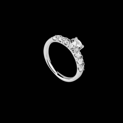 Anillo Eternity de plata Armonia
