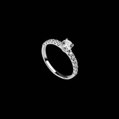 Anillo Eternity de plata Aurora