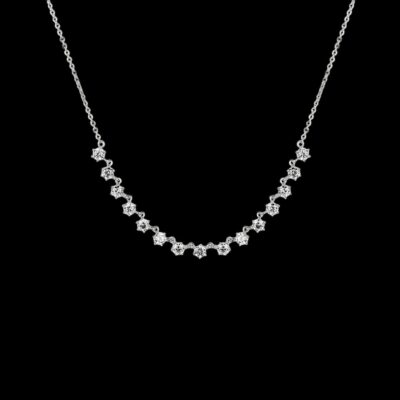 Collar Eternity de plata Assoluto