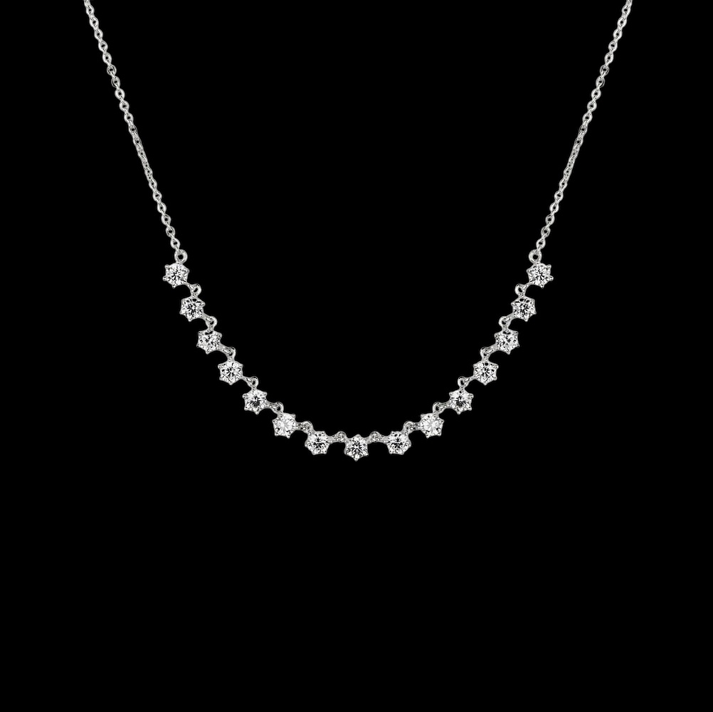 Collar Eternity de plata Assoluto