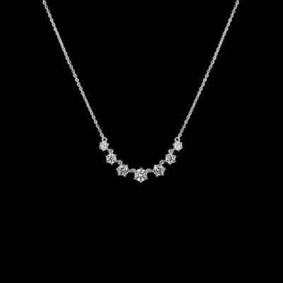 Collar Eternity de plata Tempo