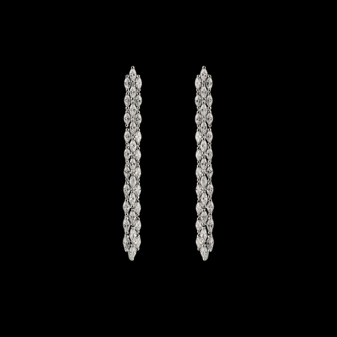 Pendientes Eternity de plata Tenda