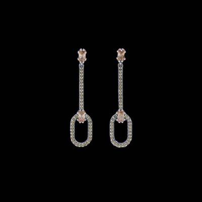 Pendientes Enigma de plata Axioma