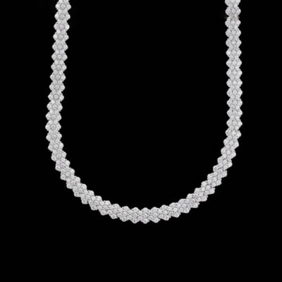 Collar Eternity de plata Grazia