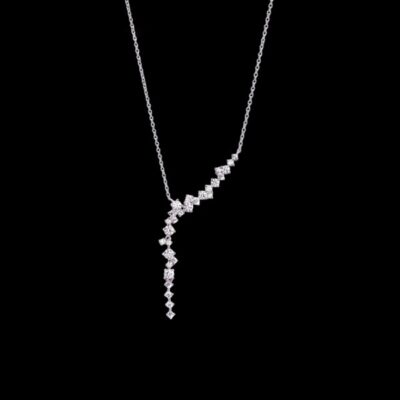 Collar Eternity de plata Raggio