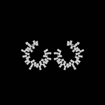 Pendientes Eternity de plata Aurora