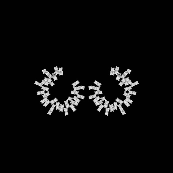 Pendientes Eternity de plata Aurora Pendientes Eternity de plata Aurora