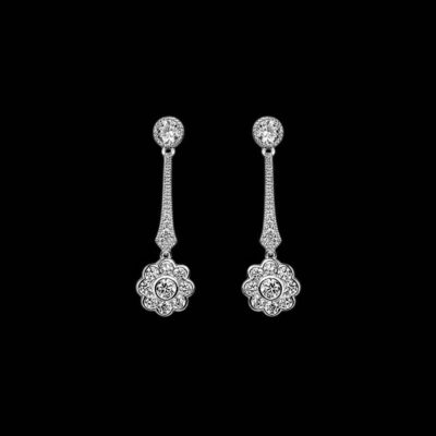 Pendientes Lido de plata Lauro