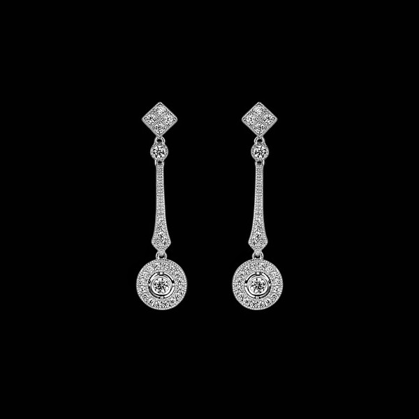 Pendientes Lido de plata Lino