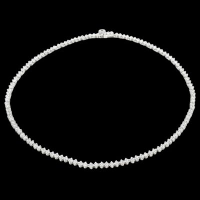 Collar Eternity de plata Riviera