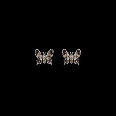 Pendientes Enigma de plata Mariposa