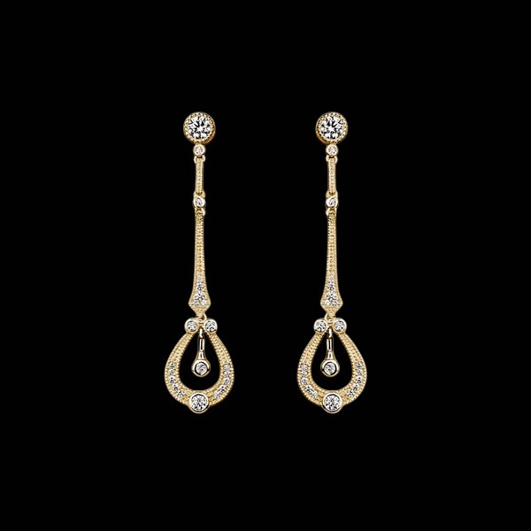 Pendientes Lido de plata dorada Livio Pendientes Lido de plata dorada Livio