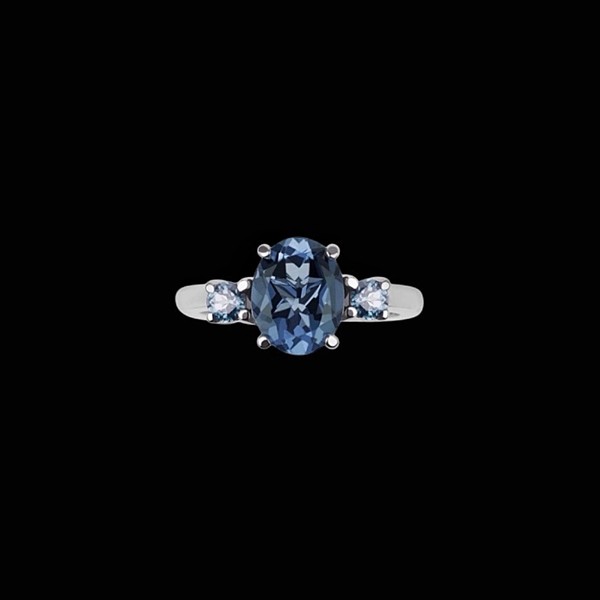 Anillo Gina de plata y topacio London y sky Porto Anillo Gina de plata y topacio London y sky Porto