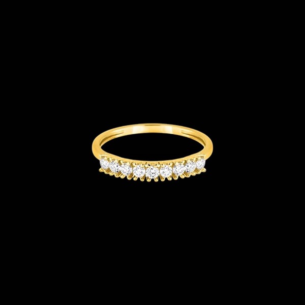 Anillo Petite de oro y diamantes Noroît 0.30 Anillo Petite de oro y diamantes Noroît 0.30