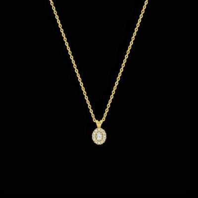Colgante Petite de oro y diamantes Ordine