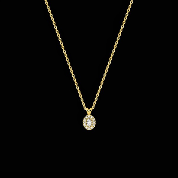 Colgante Petite de oro y diamantes Ordine Colgante Petite de oro y diamantes Ordine